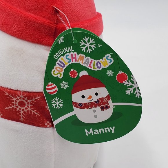 Squishmallows Manny the Snowman - NWT - Picture 8 of 15